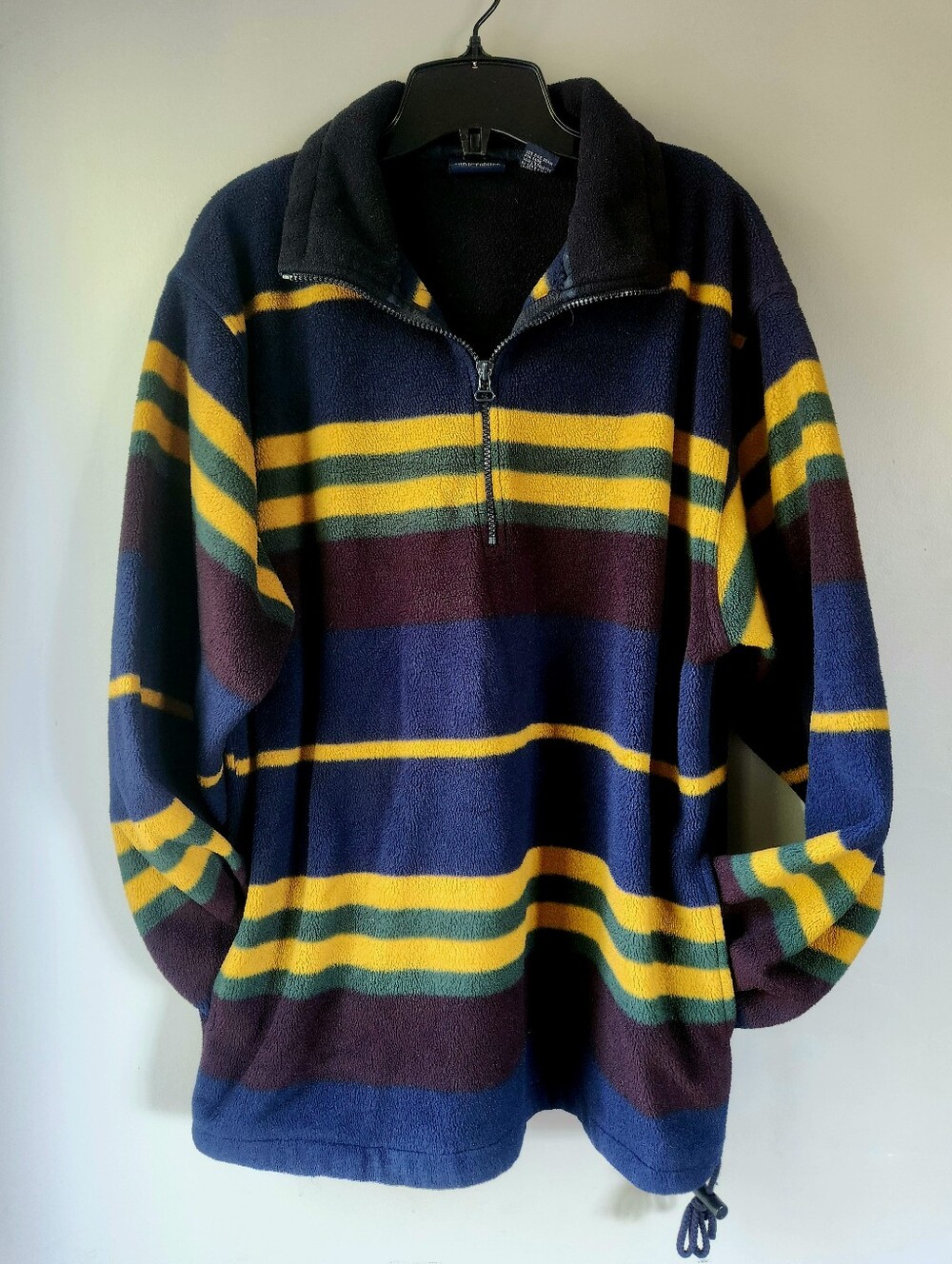 Christopher Rand Vintage Stripe Fleece 1/2 Zip Pullover